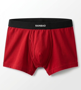 Calzoncillos Boxer Modernos para Hombre, Textura Suave, Tela Transpirable, Uso Flexible, Control de Humedad, Longitud Media, Ropa Casual para Estar en Casa - Product Image 1