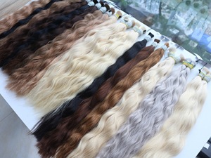 Cabello Vietnamita Virgen de Lujo Premium NASA a Granel - Extensiones 100% Naturales Sin Procesar, Puntas Súper Dobles, Permanente, Todos los Colores, Para Salones - Product Image 2