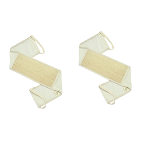 Esponja exfoliante natural de lufa con mango largo para espalda, baño y ducha, para eliminar la piel muerta, origen Vietnam - Product Image 2