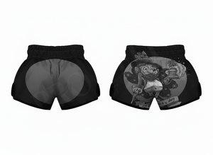 Pantalones Cortos Deportivos Sublimados de Diseño Único OEM ODM, Cómodos para Muay Thai, Boxeo, Artes Marciales, Entrenamiento y Gimnasio - Product Image 2
