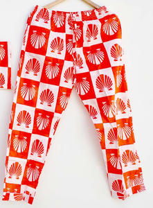 Traje de noche con bolsa de algodón estampado suave camisa estética de mujer pijama suave verano/invierno traje de baño 100% conjunto de pijama de algodón - Product Image 3