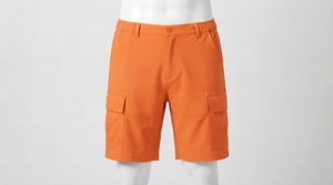 Men's Performance Solid Canvas Cargo <b>Shorts</b> Stretch Quick Dry Breathable <b>Tactical</b> Work Hiking Casual Elastic Waist OEM - Product Image 4