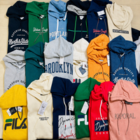Conjunto de Sudadera con Capucha y Pantalones Deportivos de Forro Polar de Algodón y Poliéster para Hombre, Estilos Surtidos, Lote de Ropa de Bangladesh