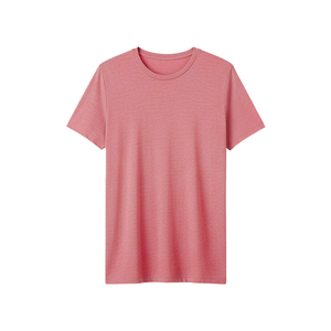 T-shirts pour hommes à séchage rapide, légers, performants, col rond, pour l'entraînement, style athlétique uni, anti-humidité, pour la gym - Product Image 3