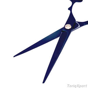 Tijeras de Peluquería Profesionales al por Mayor, Personalizadas con Logotipo, de Acero Inoxidable, Rectas, Plegables y Ligeras para Cortar el Cabello - Product Image 4