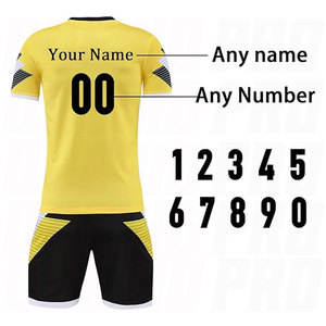 Uniformes de Fútbol Personalizables para Adultos y Niños, Conjunto de Camisetas de Fútbol Personalizadas para Niños, Hombres y Mujeres, Transpirables y Deportivas - Product Image 3