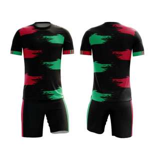 Ropa deportiva de equipo personalizada de alta calidad, conjuntos de camisetas de fútbol sublimadas Unisex a precio mayorista, uniformes de fútbol transpirables - Product Image 6