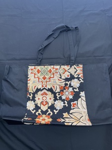 Exemplary Prices Exceptional Quality Small Size Handmade One-of-a-Kind Obi Upcycle Kimono Fabric Customize Tote Bags For Women - Product Image 3