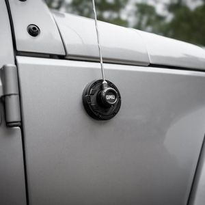 Copertura Base Antenna in Alluminio Serie Genesis OMU, Su Misura per Modelli Jeep Wrangler JK JL - Product Image 5