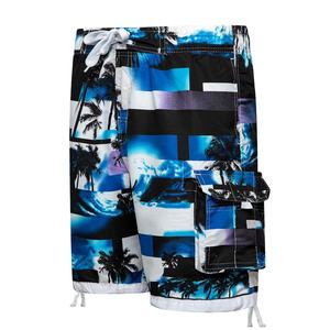 Pantalones cortos de playa para hombre con tabla de sublimación impermeable personalizada OEM, bañadores de gran oferta, pantalones cortos de baño para hombre - Product Image 1