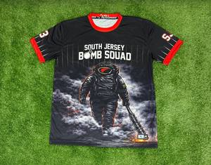 Sublimation football Men's Jersey <b>T</b>-<b>Shirt</b> DTF Printed Heavyweight 300 GSM Tee for Winter Fashion Men's <b>T</b>-<b>shirts</b> - Product Image 3