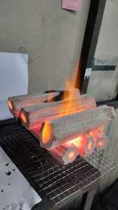 CocoRiki Premium Machine-Made Coconut Shell Charcoal Briquettes High Calorie (7000-8000 Kcal/kg) Long <b>Burning</b> BBQ Charcoal - Product Image 2