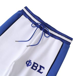 Pantalones Deportivos de Forro Polar Blanco Phi Beta Sigma para Hombre, Ajuste Cómodo, Tela Premium, Ropa Deportiva de la Fraternidad Griega - Product Image 3