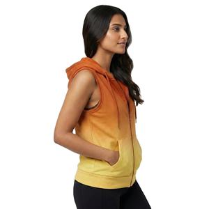 เสื้อฮู้ดแขนกุดคุณภาพสูงสำหรับผู้หญิง สวมใส่สบาย รับทำโลโก้เอง ราคาขายส่ง เสื้อกั๊กมีฮู้ดทันสมัย - Product Image 4