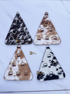 New Arrival Handcrafted Brass Genuine Cowhide Leather Luxury Wild Scarf Rag Holder Wall <b>Hook</b> <b>Kitchen</b> Towel Organizer Hanging - Product Image 5