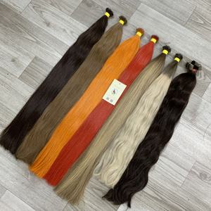 Extensions de cheveux humains vierges vietnamiens ondulés naturels, pré-collées, à pointes nano en kératine, vente en gros - Product Image 3