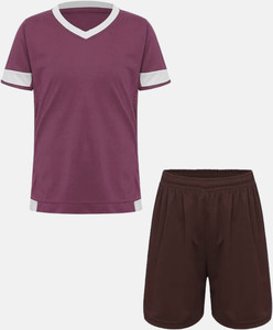 Soccer Jersey Durable Polyester Fabric UPF 50 Quick Dry Breathable Customized Color Uniform Set Lightweight Polyester - Product Image 1