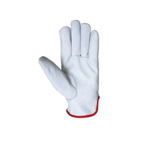 HOLY SIGNS INTERNATIONAL EN420 Certified HSI-0018 Leather Driver Safety Gloves Elastic Wristlet <b>Fire</b> Proof Anti-Impact (Level 1) - Product Image 3