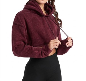 Sudadera Oversize de Cuello Redondo para Mujer, Verde Sólido, Hombros Caídos, Manga Larga, Algodón, Ropa de Otoño, Deportiva, con Capucha - Product Image 5