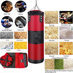Kit de Montaje para Saco de Boxeo de Alta Resistencia con Cadena de Acero Inoxidable y Mosquetón para Montaje en Pared, Ideal para Entrenamiento en Casa o Gimnasio - Product Image 5