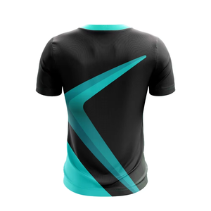 เสื้อยืดซับลิเมชั่นผู้ชายลดราคาพิเศษ 100% โพลีเอสเตอร์ แห้งเร็ว ระบายอากาศดี ขายส่ง เสื้อยืดแขนสั้นแบบหนา รับสั่งทำ - Product Image 2