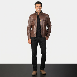 Real Leather Flop <b>Jackets</b> For Men Made In Pakistan Top Quality Winter Outerwear Long Coat Design New <b>jacket</b> for men - Product Image 3