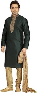 Shalwar Kameez de algodón transpirable para hombre, atuendo tradicional premium, diseño cómodo para verano, invierno y para usar en todas las estaciones. - Product Image 2