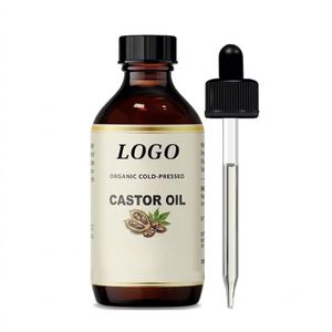 Aceite de Ricino Orgánico de Marca Privada, Nutritivo, Hidratante y Protector del Color, 60 ml, Aceite para el Cuidado del Cabello, Aceite de Ricino Refrescante, Proveedor al por Mayor - Product Image 2