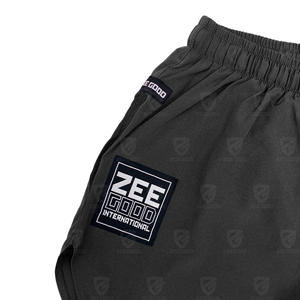 กางเกง MMA ขาสั้นปรับได้สำหรับผู้ใหญ่กางเกงต่อยมวยสำหรับผู้ชายดีไซน์ตามสั่ง - Product Image 4