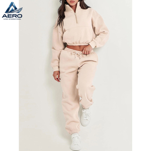 Women Clothing Active Gym Wear Outfits <b>Set</b>, In Different Colors Highest Quality Product Ladies Gym Crop Tracksuits - Product Image 3