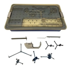 Kit de Instrumentos de Navegación ENT para Cirugía Guiada por Imagen, Kit Quirúrgico FESS para Cirugía de Senos Paranasales, Puntero Calibrado, Matriz de Referencia, Estuche de Esterilización - Product Image 1