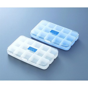 Custodia per pillole bianca rettangolare Inomata - Product Image 1