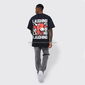 Camisetas Deportivas de Manga Corta para Hombre, Personalizadas, 100% Algodón, Transpirables, de Alta Calidad, Diferentes Colores y Tallas, Logotipo OEM, Impresión DTG - Product Image 3