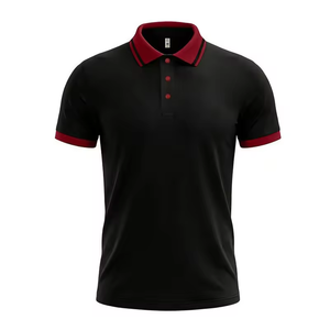 เสื้อโปโลพนักงานร้านอาหาร โรงแรม ครัว เชฟ คาเฟ่ บาร์ พิมพ์ลายดิจิตอลสีสันตัดกัน ผ้าโพลีเอสเตอร์/คอตตอน รับทำโลโก้ตามสั่ง - Product Image 5