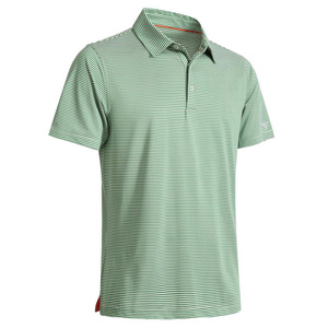 Polo en tricot de haute qualité pour homme, extensible en polyester et élasthanne, manches courtes, logo personnalisé, polo de golf décontracté, performance, coupe ajustée - Product Image 1