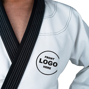 Karate Martial Arts White Uniforms for Training and Professional Matches on Cheap Factory Prices - Product Image 6