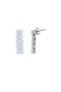 Conjunto de Collar con Piedra Lunar en Plata de Ley 92.5 KLSS-40130 - Product Image 3