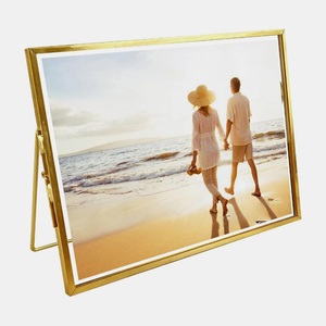 Premium Rectangle Metal Black Glass <b>Photo</b> <b>Frame</b> for Eco-friendly Home Living Room Decoration Glass <b>Photo</b> <b>Frame</b> - Product Image 2