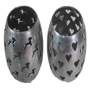 Candelabro de diseño de cristal para decoración del hogar, soporte de vela brillante para interior y exterior, votivo - Product Image 1