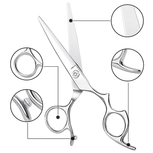 Tijeras de Barbero Japonesas de Acero Inoxidable MARI INSTURMEMTS, Cuchillas Afiladas y Duraderas, Tijeras para Cortar Cabello para Profesionales - Product Image 6