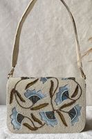 Tas Wanita Bordir Manik-Manik Gaya Baru Buatan Tangan, Tas Manik-Manik Mewah, Tas Personalisasi, Tas Tangan Ringan, Craftera Exports