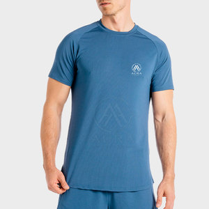 เสื้อยืดออกกำลังกายดีไซน์ล่าสุด สตรีทแวร์ ราคาส่งจากโรงงาน ผลิตจากวัสดุทนทาน เสื้อยืดออกกำลังกายสำหรับผู้ชาย - Product Image 1