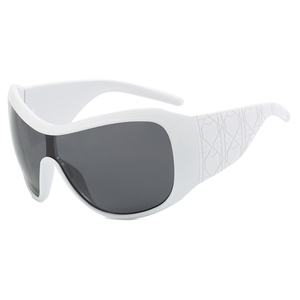 Customized Y2k Face Mask Sun Protection <b>Sunglasses</b> Outdoor Sports Punk Uv Protection <b>Sunglasses</b> <b>Retro</b> Style - Product Image 6