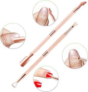 Pousse-cuticules professionnel double tête pour ongles des mains et des pieds - Product Image 3