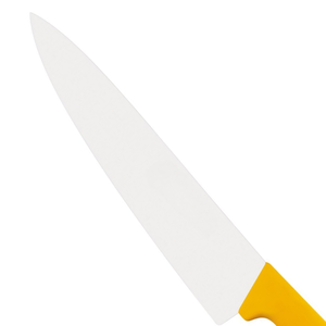 Cuchillos de Chef Profesionales con Hoja de 300 mm y Mango Ergonómico Amarillo para Cocina Comercial, Corte de Verduras y Preparación de Carne - Product Image 5