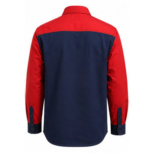 Safety Flame Retardant <b>Welding</b> FR <b>Shirt</b> Fire Resistant Breathable Waterproof Plus Size Cotton Custom Logo Oil Field Hi - Product Image 3