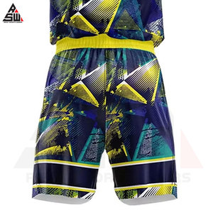 Uniforme de Baloncesto Personalizable, Transpirable y Estampado para Equipos, Jersey sin Mangas que Absorbe la Humedad, Pantalones Cortos con Cintura Elástica (100% - Product Image 5