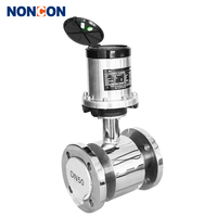 Débitmètre de liquide à section variable en acier inoxydable NONCON LDB 3 pouces OEM Précision +/-1% Protection IP65 Raccord à bride Impulsion