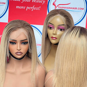 วิกผมตรงแบบ Bone Straight ลดราคาสุดพิเศษ ผมแท้เวียดนาม วิกผมแบบมีเชือกผูกด้านหน้า ไม่ต้องใช้กาว วิกผมตรงแบบ Bone Straight วิกผม Swiss HD ขายส่ง - Product Image 3