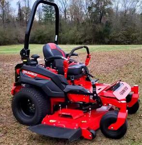 Red Zero Turn Lawn Mower Ride on Grass <b>Cutter</b> Seat Mounted Handle Remote Control for Garden Farm - Product Image 2